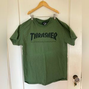 thrasher skateboard t shirt